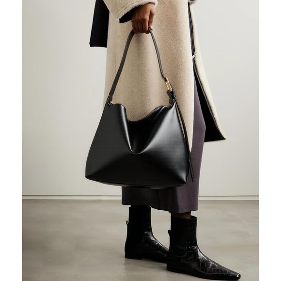 Genuine Leather Hobo Bags Purse for Women Crossbody Bag Slouchy Shoulder Handbag - Picture 3 of 7